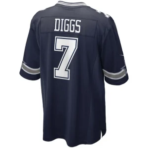 Trevon diggs dallas cowboys nike game jersey Navy L