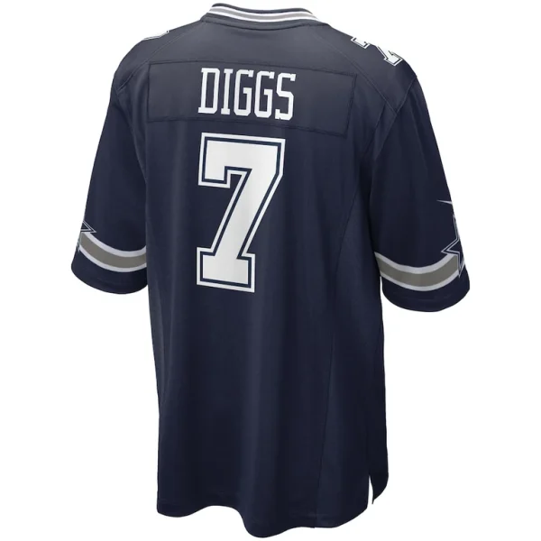 Trevon diggs dallas cowboys nike game jersey Navy L