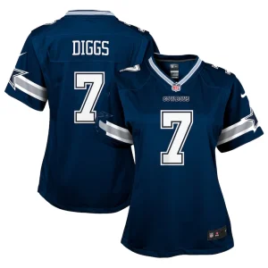 Trevon diggs dallas cowboys nike girls youth game jersey Navy