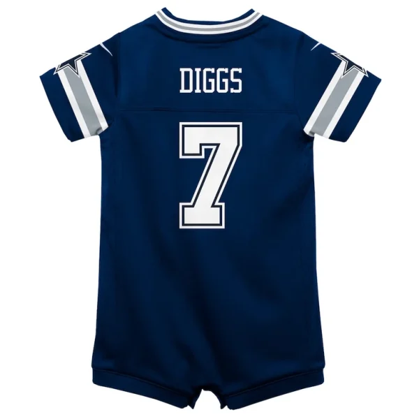 Trevon diggs dallas cowboys nike infant game romper jersey Navy 24 MO