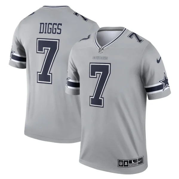 Trevon diggs dallas cowboys nike inverted legend player performance top Gray