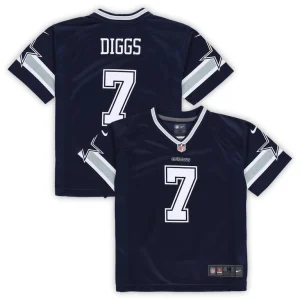 Trevon diggs dallas cowboys nike preschool game jersey Navy