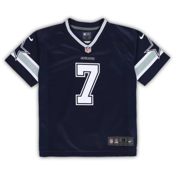 Trevon diggs dallas cowboys nike preschool game jersey Navy 56