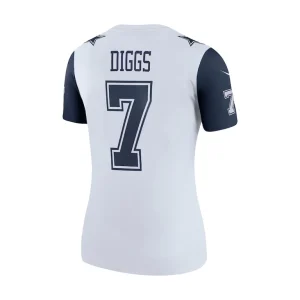 Trevon diggs dallas cowboys nike womens legend player performance top White L