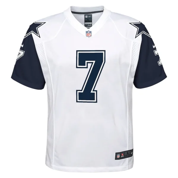 Trevon diggs dallas cowboys nike youth alternate game jersey White Yth M