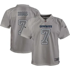 Trevon diggs dallas cowboys nike youth atmosphere game jersey Gray