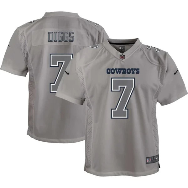Trevon diggs dallas cowboys nike youth atmosphere game jersey Gray