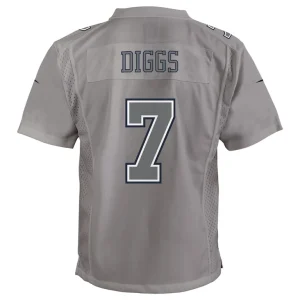 Trevon diggs dallas cowboys nike youth atmosphere game jersey Gray Yth L