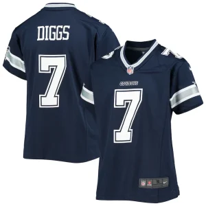 Trevon diggs dallas cowboys nike youth game jersey Navy