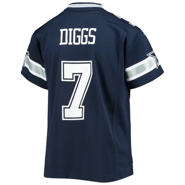 Trevon diggs dallas cowboys nike youth game jersey Navy Yth L