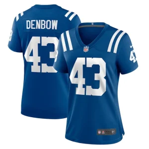 Trevor denbow indianapolis colts nike womens game player jersey Royal