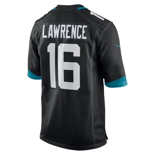 Trevor lawrence jacksonville jaguars nike alternate game jersey Black L