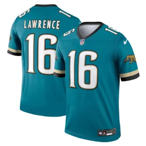 Trevor lawrence jacksonville jaguars nike alternate legend player performance top Teal