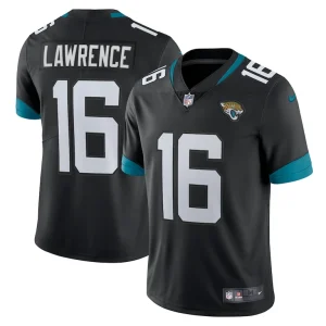 Trevor lawrence jacksonville jaguars nike alternate vapor limited jersey Black