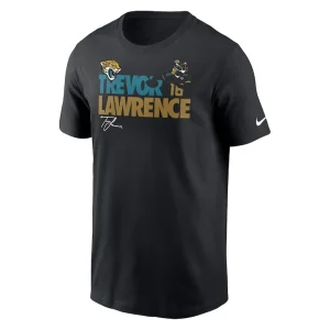 Trevor lawrence jacksonville jaguars nike player graphic t shirt Black M