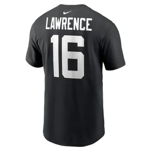 Trevor lawrence jacksonville jaguars nike player name number t shirt Black L