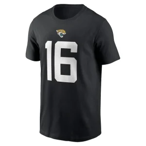 Trevor lawrence jacksonville jaguars nike player name number t shirt Black M
