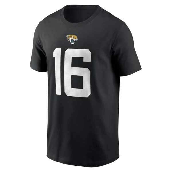 Trevor lawrence jacksonville jaguars nike player name number t shirt Black M