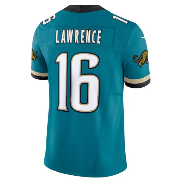 Trevor lawrence jacksonville jaguars nike prowler throwback vapor f.u.s.e. limited jersey Teal L