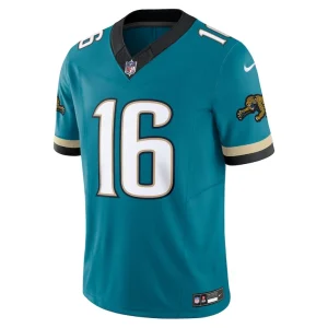 Trevor lawrence jacksonville jaguars nike prowler throwback vapor f.u.s.e. limited jersey Teal M