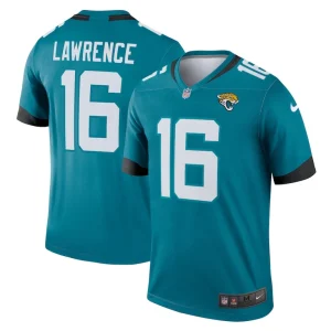 Trevor lawrence jacksonville jaguars nike team legend player performance top Teal