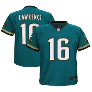Trevor lawrence jacksonville jaguars nike toddler prowler throwback player game jersey Teal