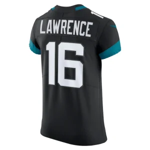 Trevor lawrence jacksonville jaguars nike vapor elite jersey Black 48