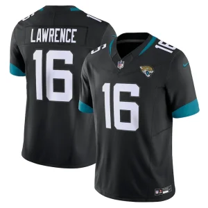 Trevor lawrence jacksonville jaguars nike vapor f.u.s.e. limited jersey Black