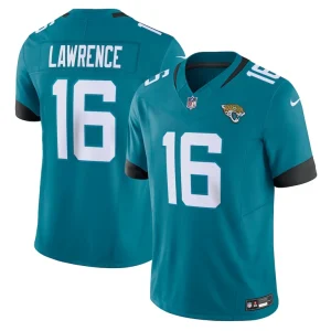 Trevor lawrence jacksonville jaguars nike vapor f.u.s.e. limited jersey Teal