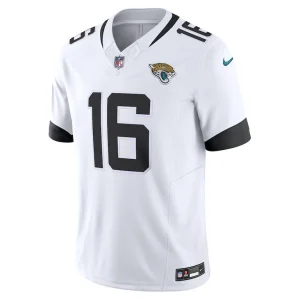 Trevor lawrence jacksonville jaguars nike vapor f.u.s.e. limited jersey White M