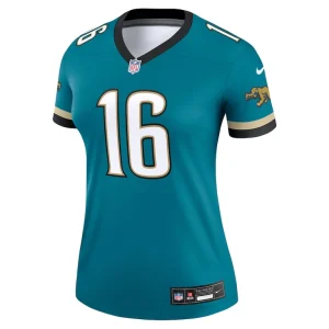 Trevor lawrence jacksonville jaguars nike womens alternate legend player performance top Prowler throwback teal M