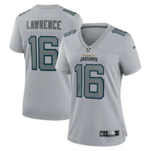 Trevor lawrence jacksonville jaguars nike womens atmosphere fashion game jersey Gray