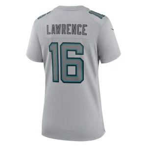 Trevor lawrence jacksonville jaguars nike womens atmosphere fashion game jersey Gray L