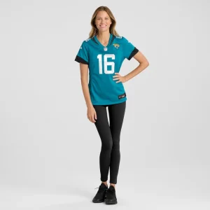 Trevor lawrence jacksonville jaguars nike womens game jersey Teal XL