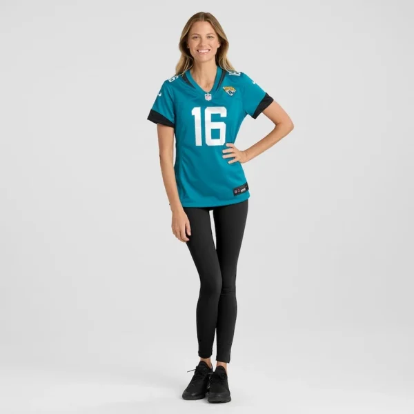 Trevor lawrence jacksonville jaguars nike womens game jersey Teal XL