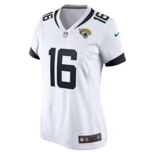 Trevor lawrence jacksonville jaguars nike womens game jersey White M