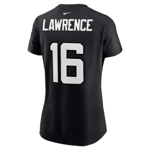 Trevor lawrence jacksonville jaguars nike womens name number t shirt Black L