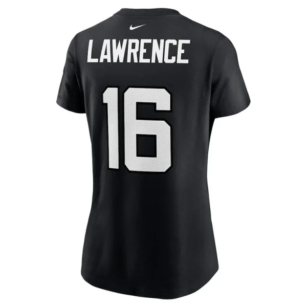 Trevor lawrence jacksonville jaguars nike womens name number t shirt Black L