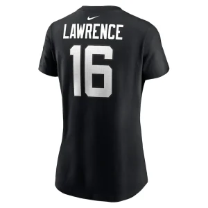 Trevor lawrence jacksonville jaguars nike womens player name number t shirt Black L