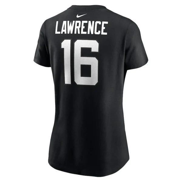 Trevor lawrence jacksonville jaguars nike womens player name number t shirt Black L
