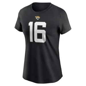 Trevor lawrence jacksonville jaguars nike womens player name number t shirt Black M