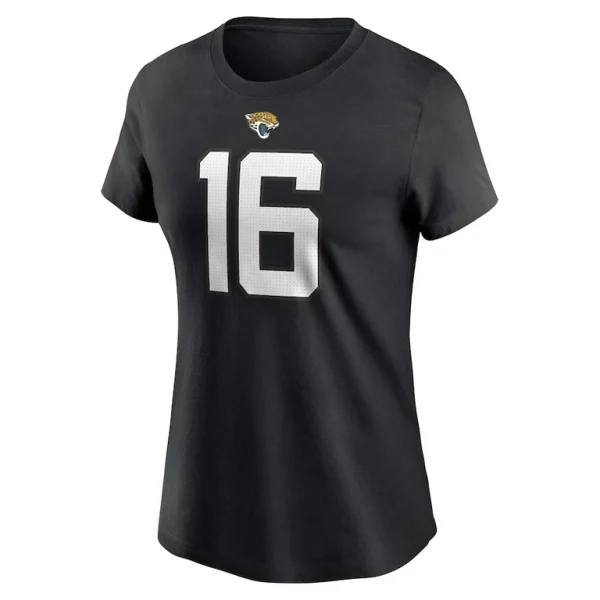 Trevor lawrence jacksonville jaguars nike womens player name number t shirt Black M