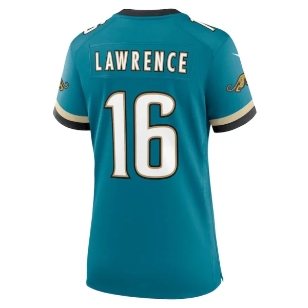 Trevor lawrence jacksonville jaguars nike womens prowler throwback game jersey Teal L
