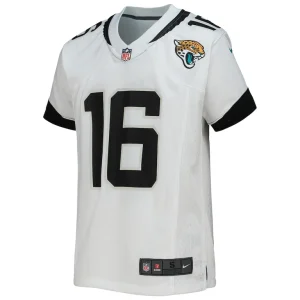 Trevor lawrence jacksonville jaguars nike youth game jersey White Yth M