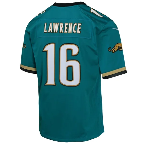 Trevor lawrence jacksonville jaguars nike youth prowler throwback player game jersey Teal Yth L