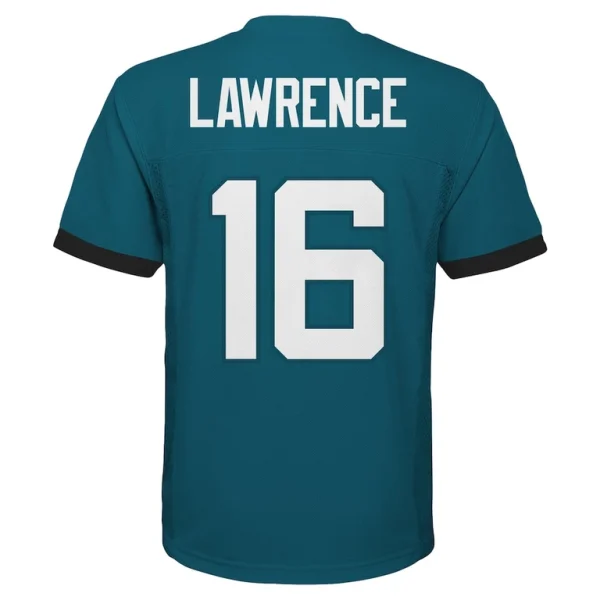 Trevor lawrence jacksonville jaguars preschool replica player jersey Teal 7