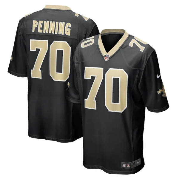 Trevor penning new orleans saints nike player game jersey Black