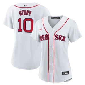 Trevor story boston red sox nike womens home replica jersey White