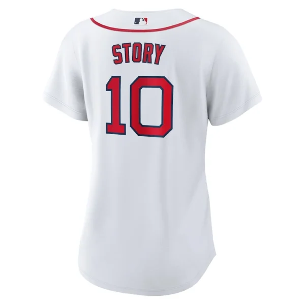 Trevor story boston red sox nike womens home replica jersey White L