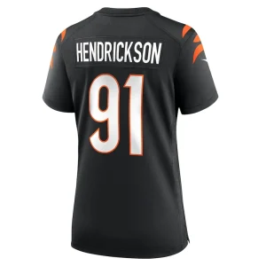 Trey hendrickson cincinnati bengals nike womens game jersey Black L